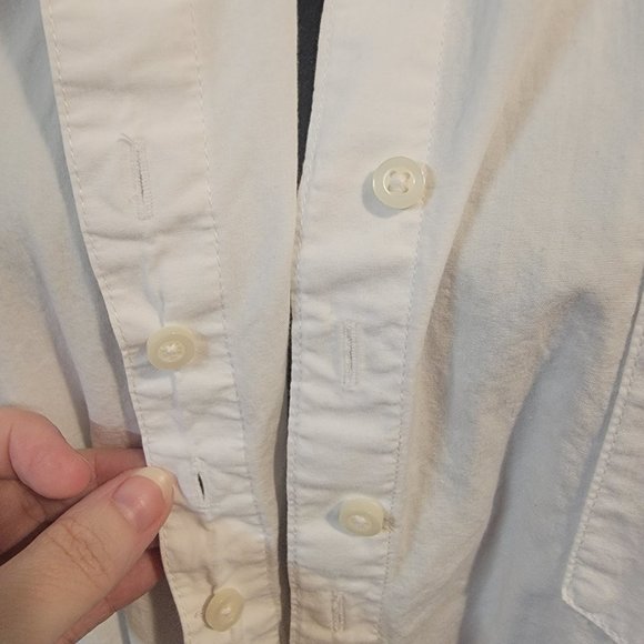 Classic White Button-Up Dress Shirt by A.N.A - Picture 2 of 4